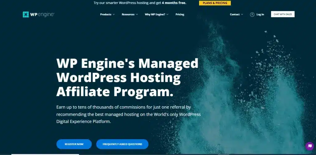 Affiliate page wp engine